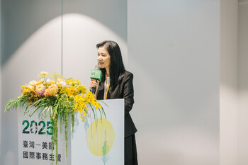 【中央社】台美高教國際事務主管交流 促語言教育合作