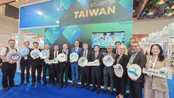 臺灣代表團赴印參展2025亞太教育者年會 推動臺印高教合作