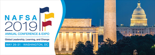 2019年美洲教育者年會(NAFSA)共同文宣與共用會談桌排班資料調查表